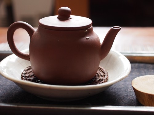 19th Century Yixing Teapot | Metal Staple Repair.